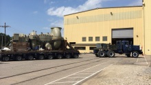 Hauling Steam Turbine