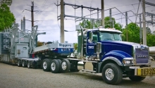 Transformer Heavy Haul 115T.